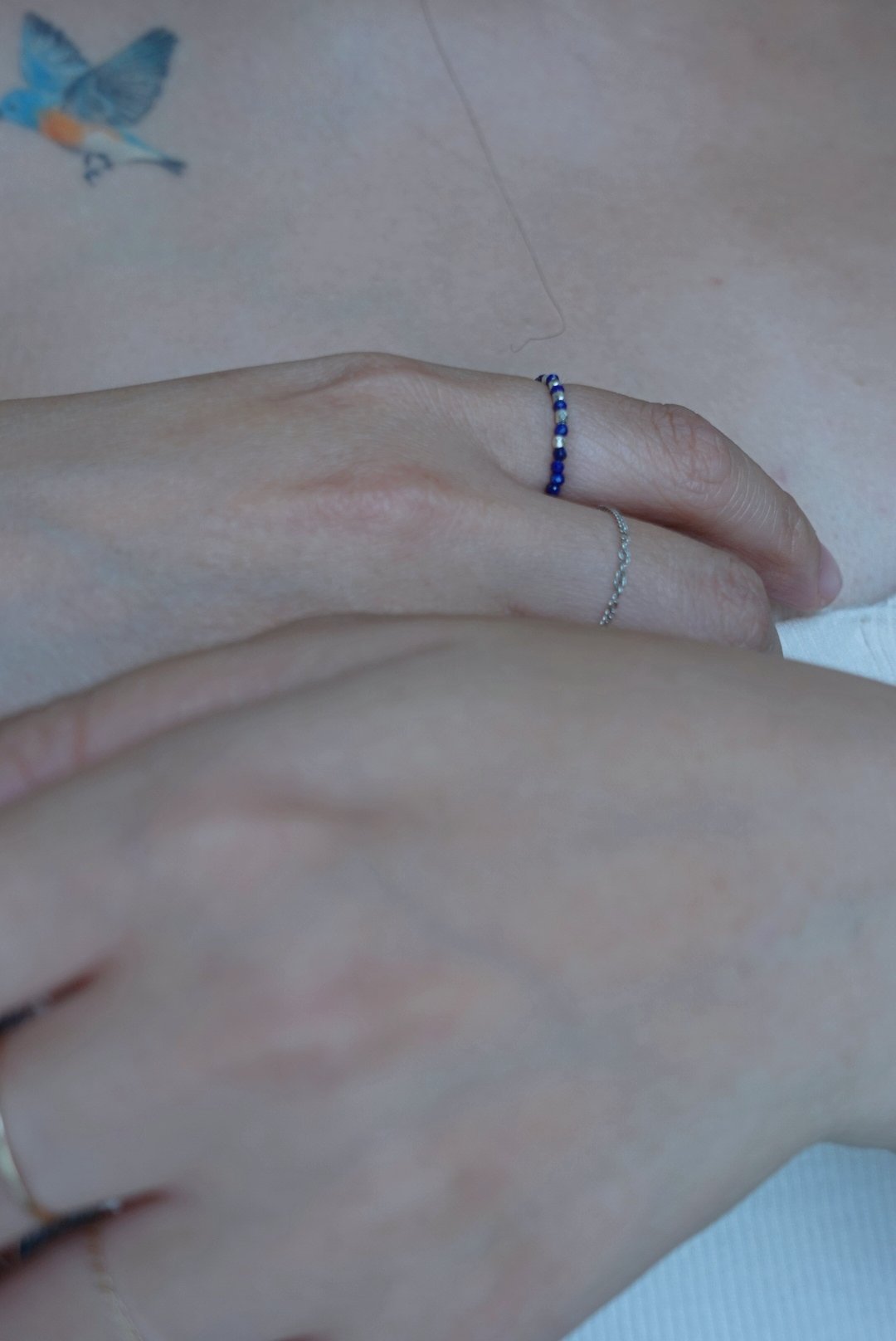 青金石小方塊戒指 S925