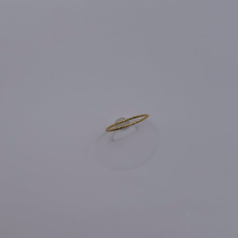 整圈刻面戒指 14KGF