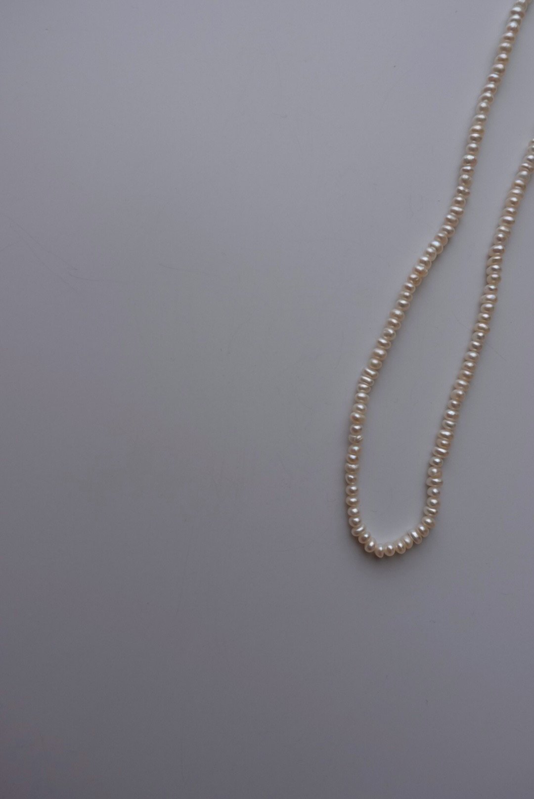 扁珍珠項鍊 S925