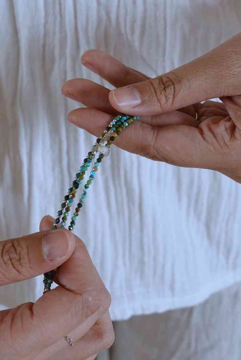 綠松石手鍊 S925