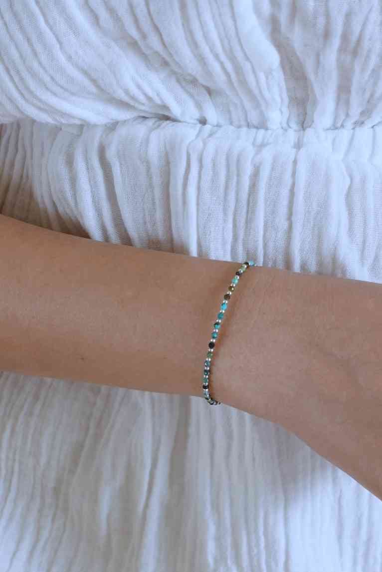 綠松石手鍊 S925