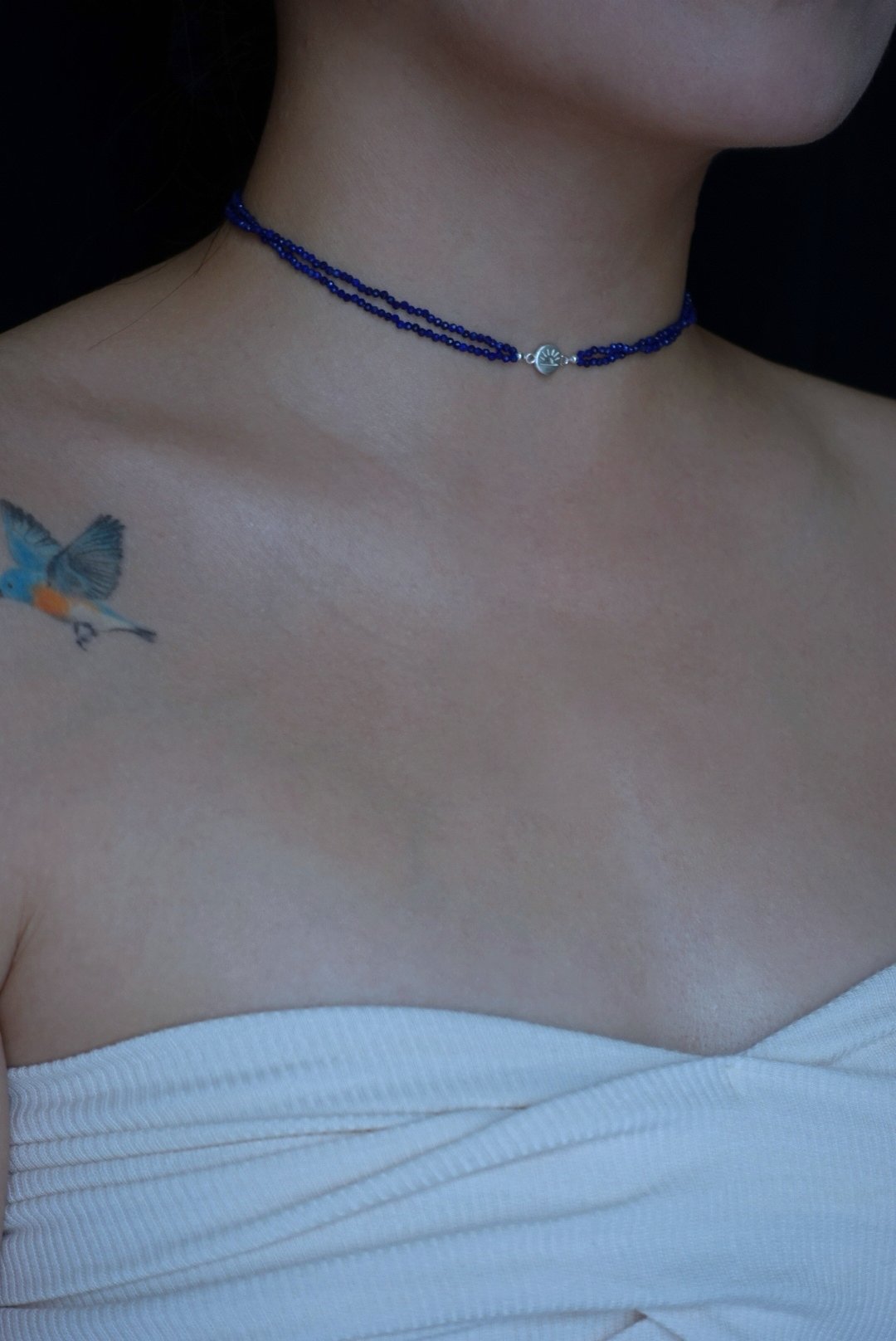 雙層青金石頸鏈 S925