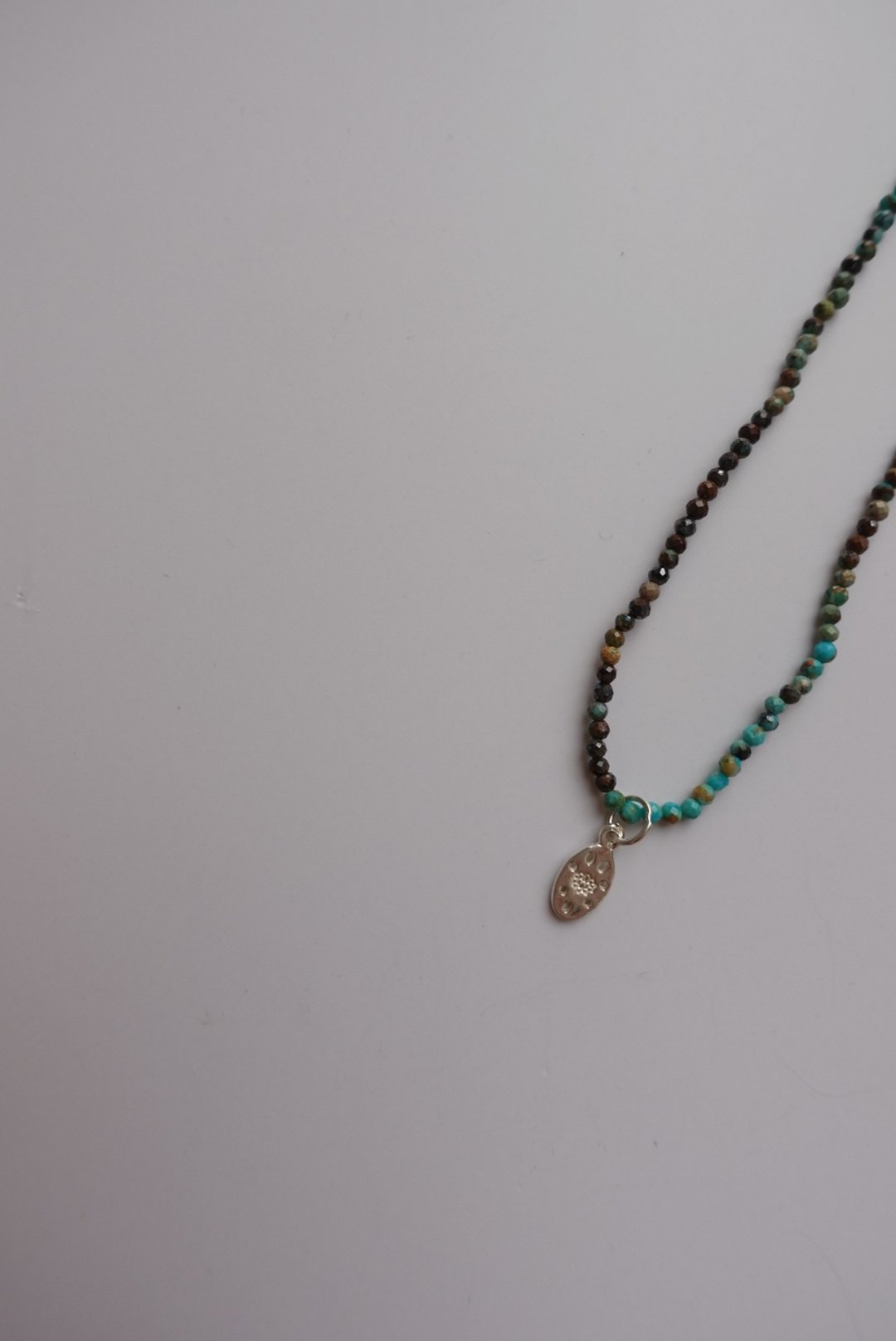 遠山 綠松石兩戴項鍊 S925