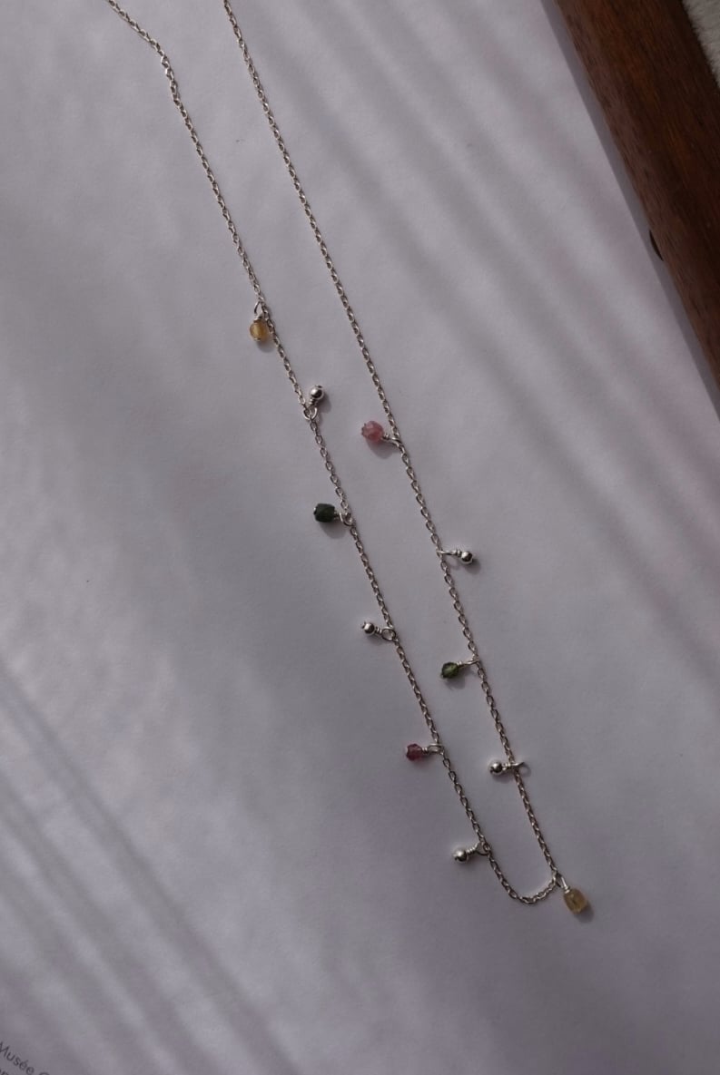 綜合糖垂墜項鍊 S925