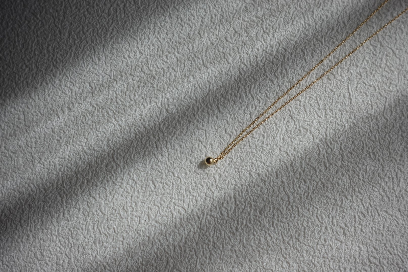 Classic 一顆小金球項鍊14KGF