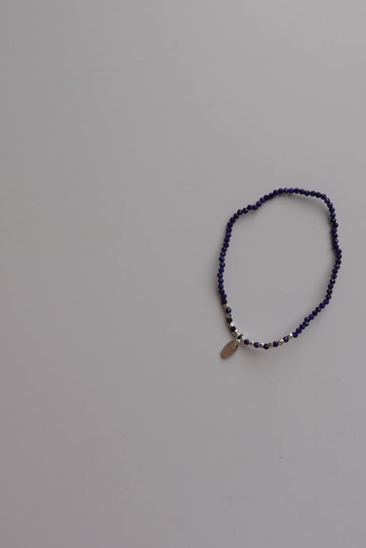 青金石彈性手鍊 S925