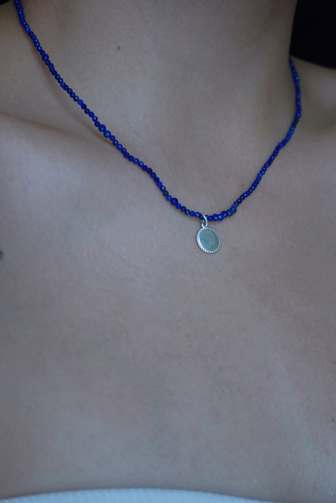 青金石 兩戴項鍊 S925