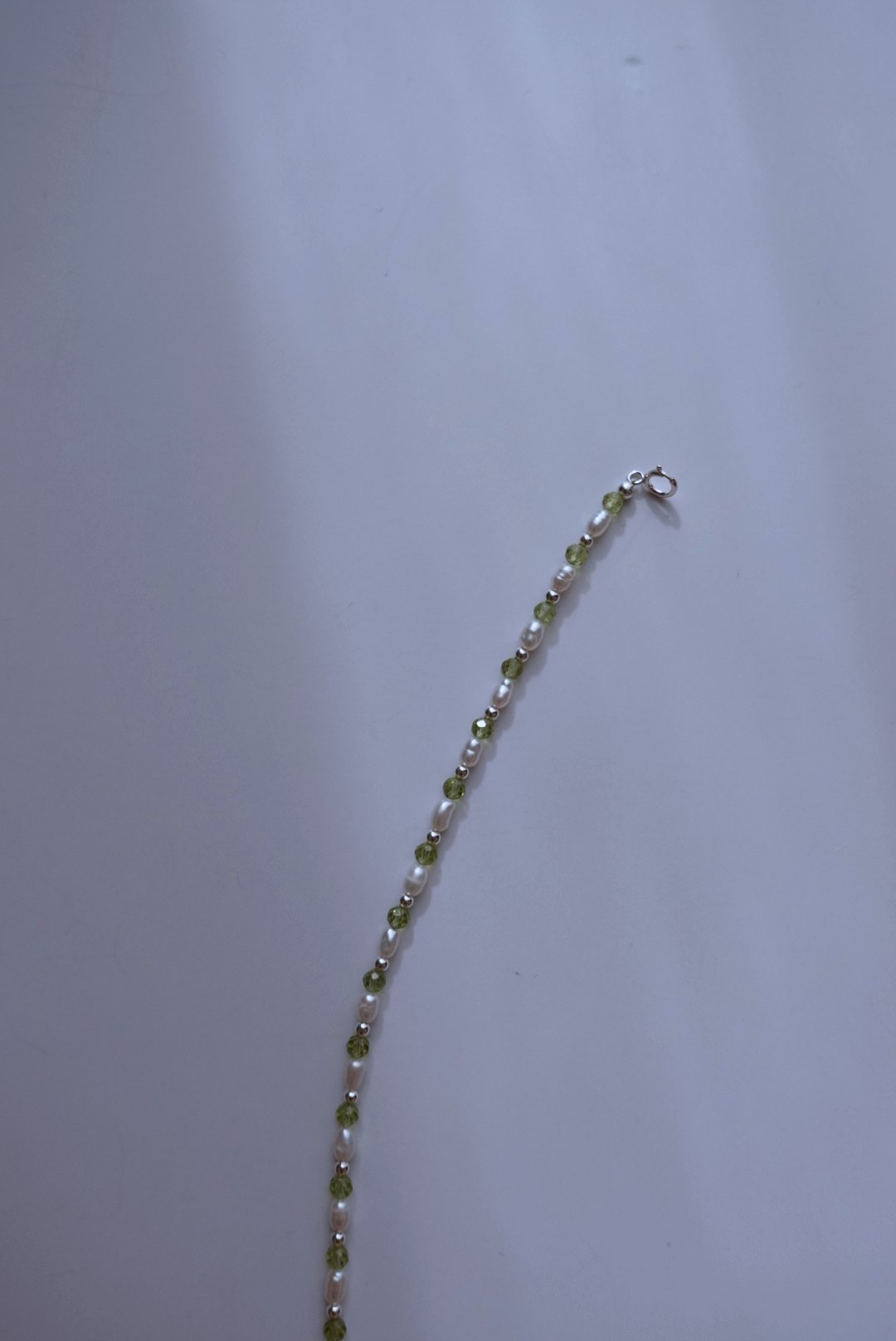 橄欖石手鍊 S925