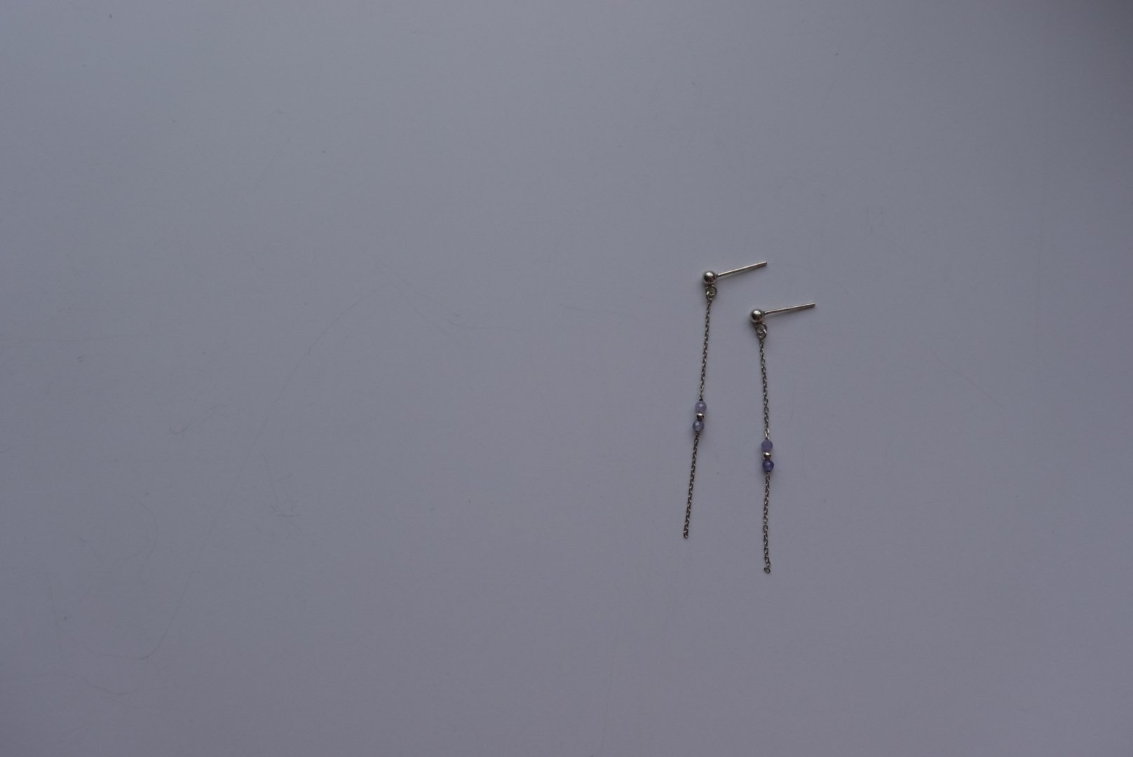 糖果造型坦桑石耳環 S925