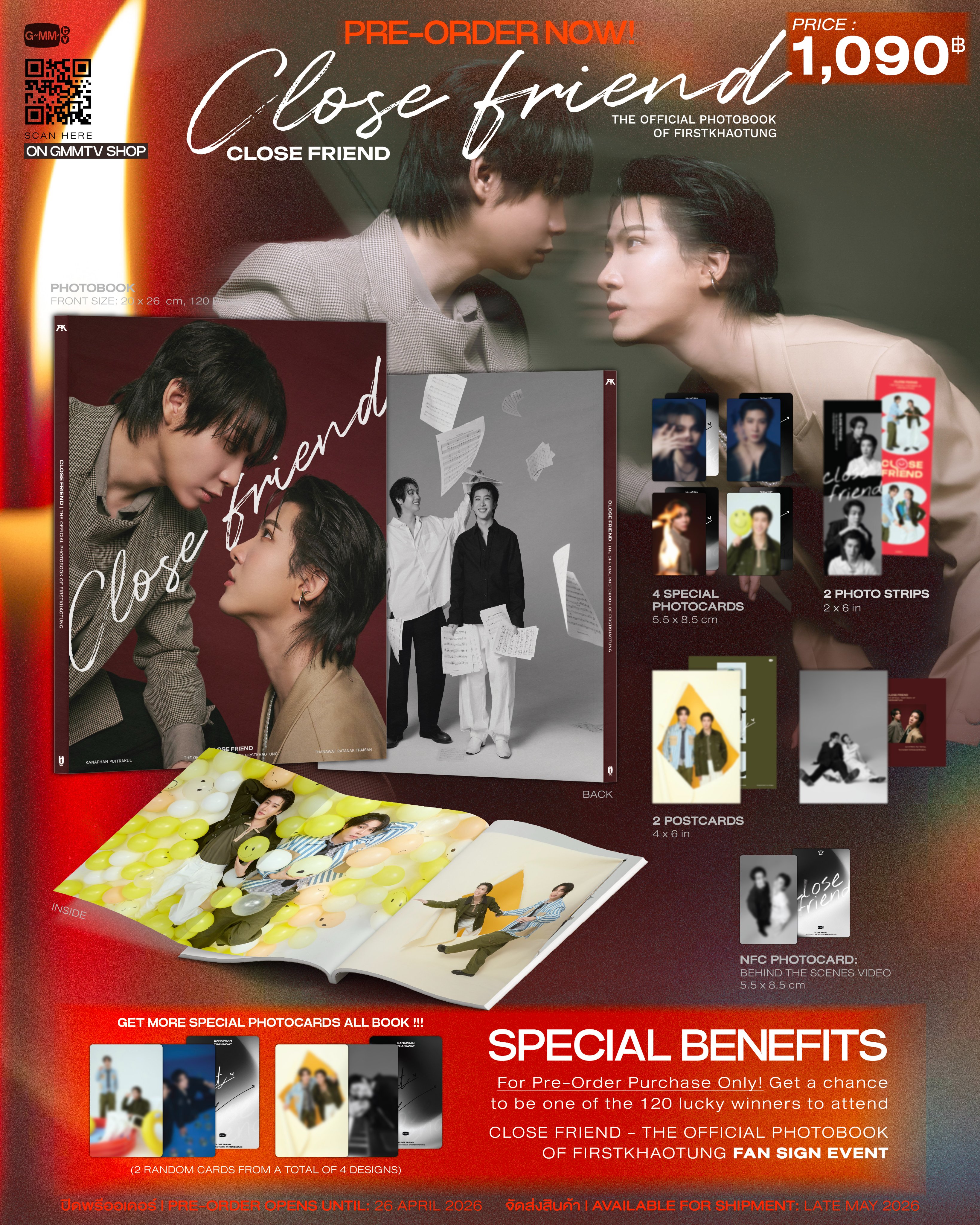 線上預購 - FIRSTKHAOTUNG 官方寫真 - 04/06截止