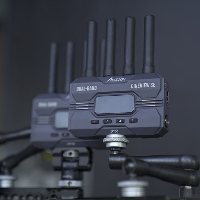 鏡花園【影眸Accsoon CineView SE 雙頻無線圖傳】