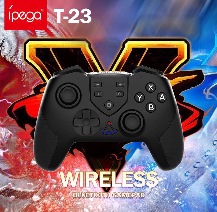 Switch Pro T-23無線藍牙遊戲手柄 震動體感 陀螺儀功能  N-SL支援Switch主機