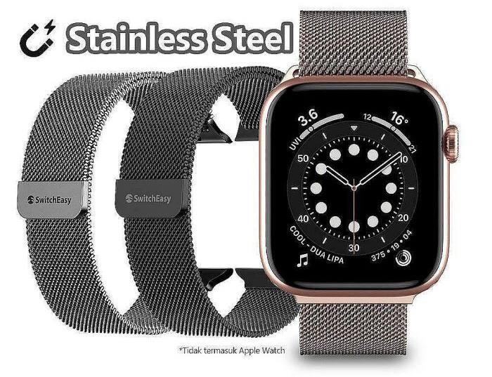 魚骨牌 Apple Watch Mesh 新款 錶帶 米蘭 金屬 磁吸 40/41/44/45