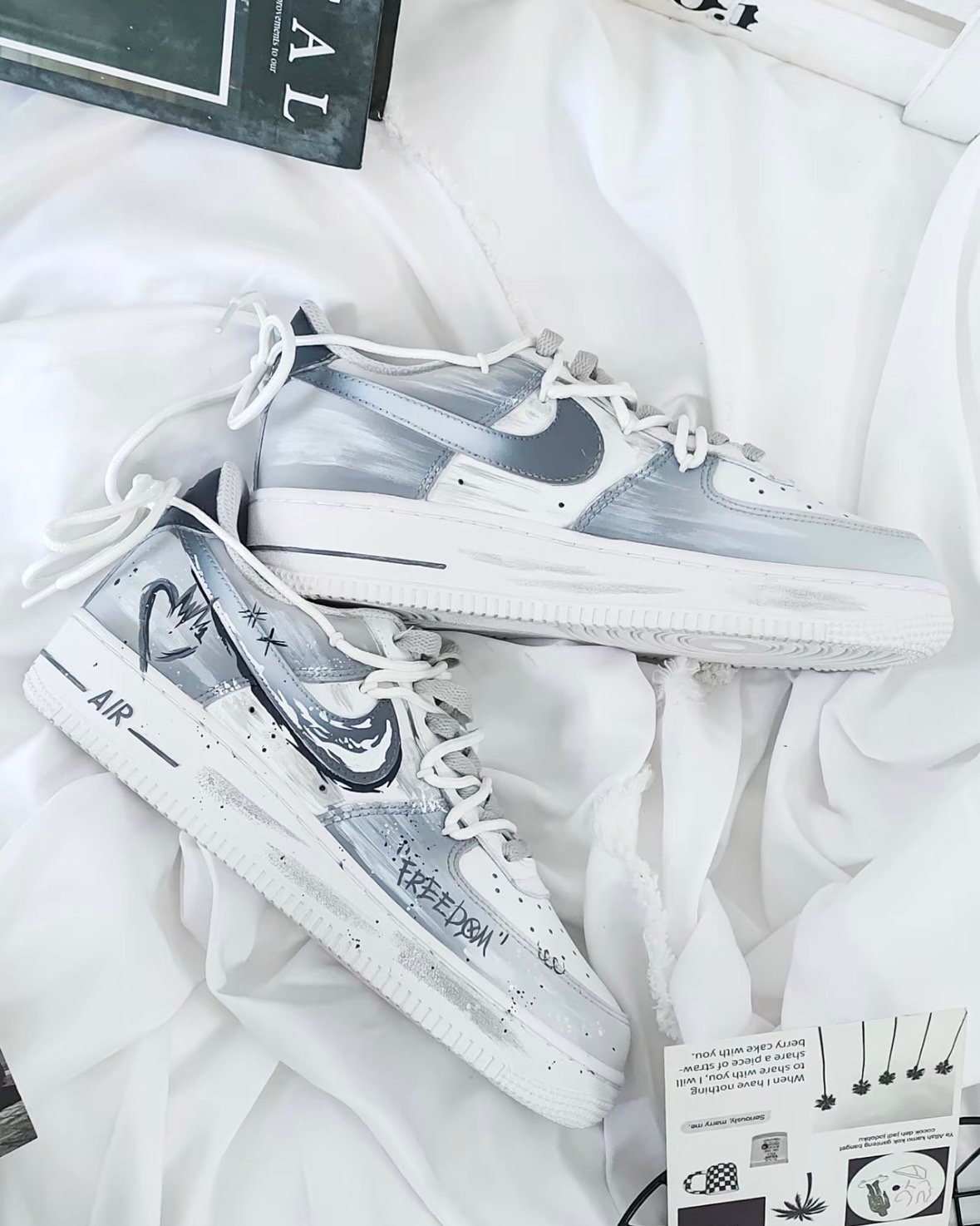 【訂製款】Nike Air Force 1 塗鴉日記
