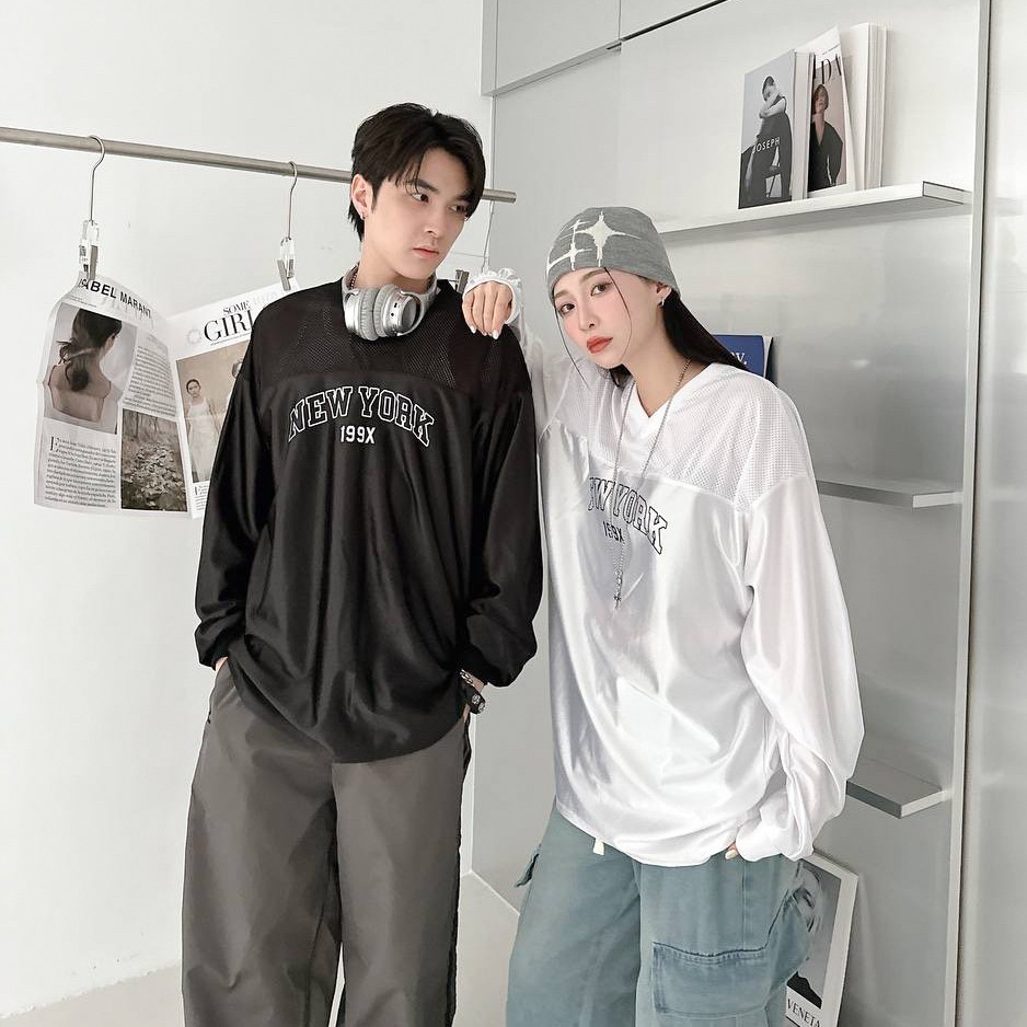 【現貨】NEW YORK印花V領球衣