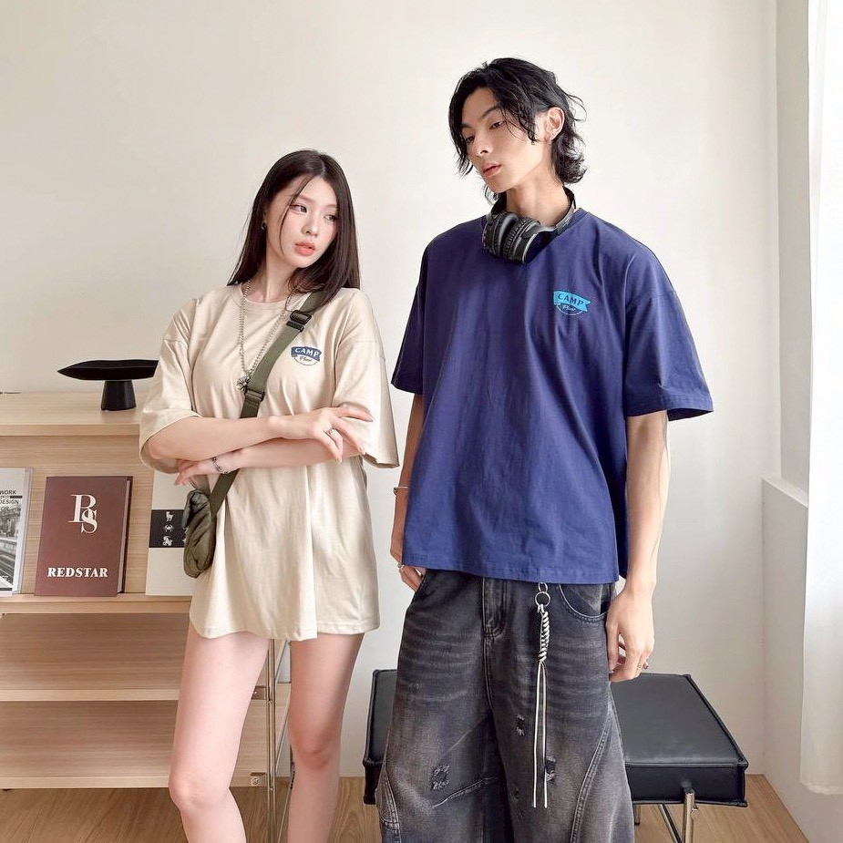 【現貨】Camp go places森林露營印花短T