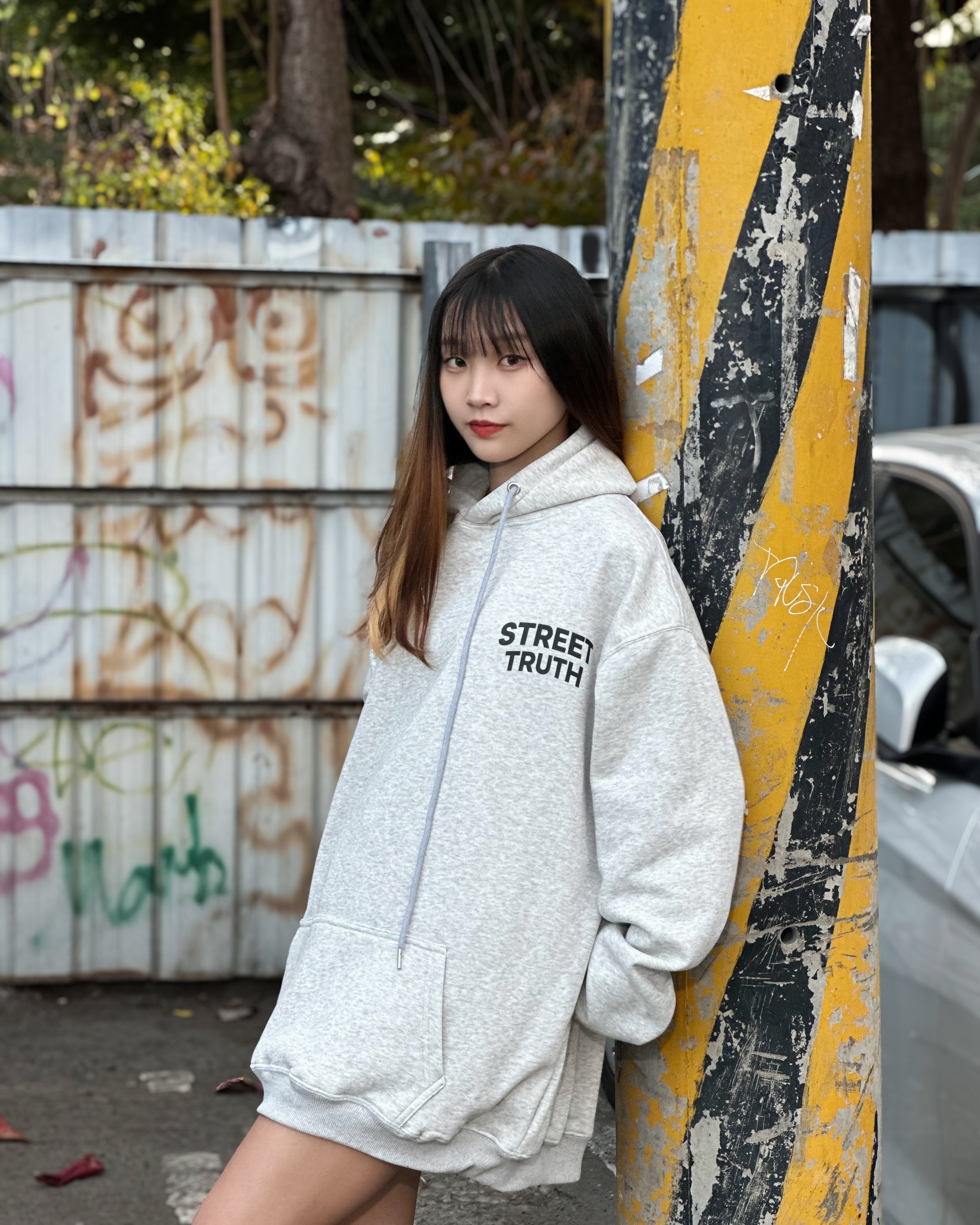 【現貨速發】街魂鏈鎖牛奶絨帽T