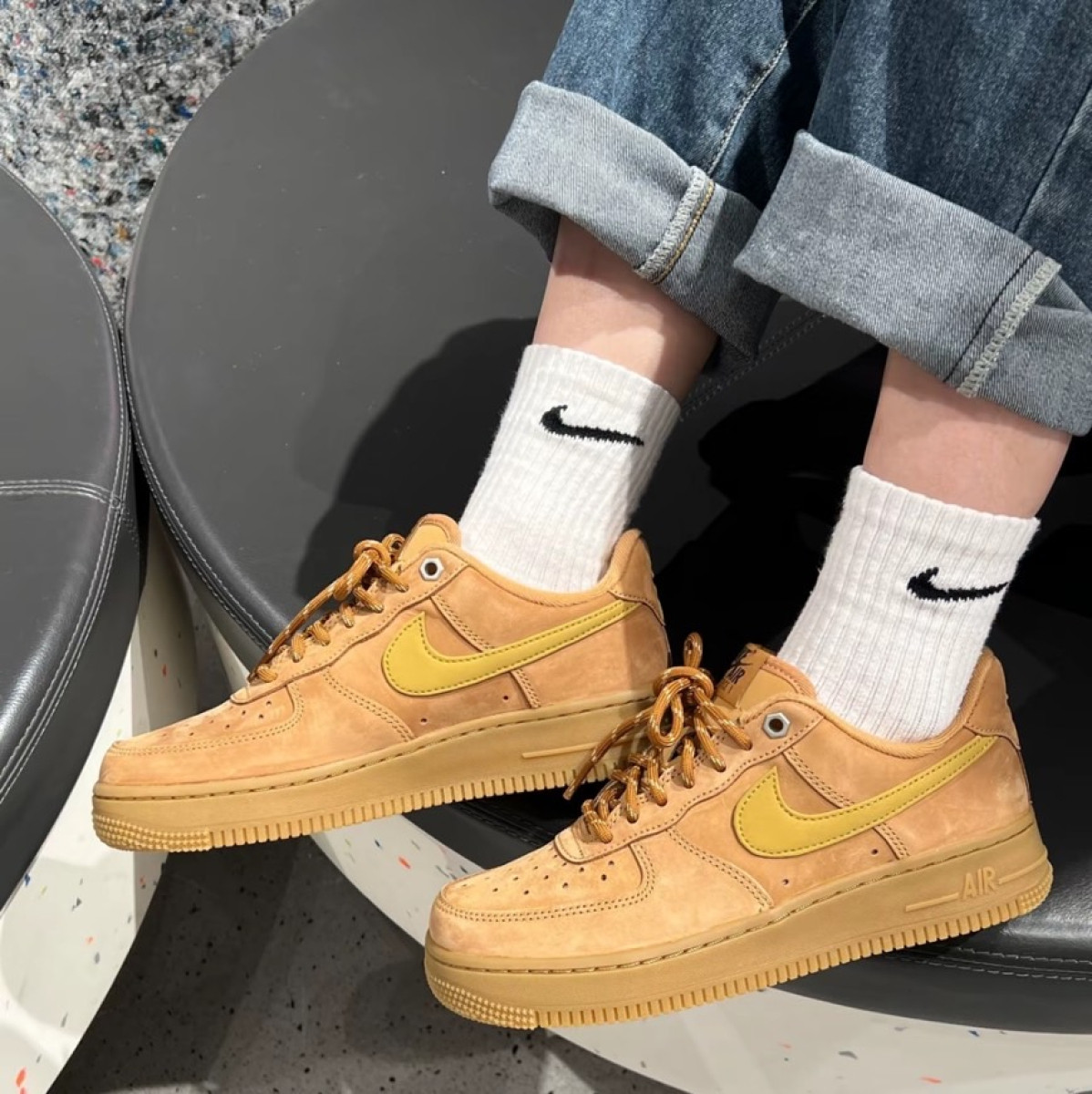 【快速出貨】 Nike Air Force 1 Low "Wheat" 小麥色 大地色｜CJ9179-200
