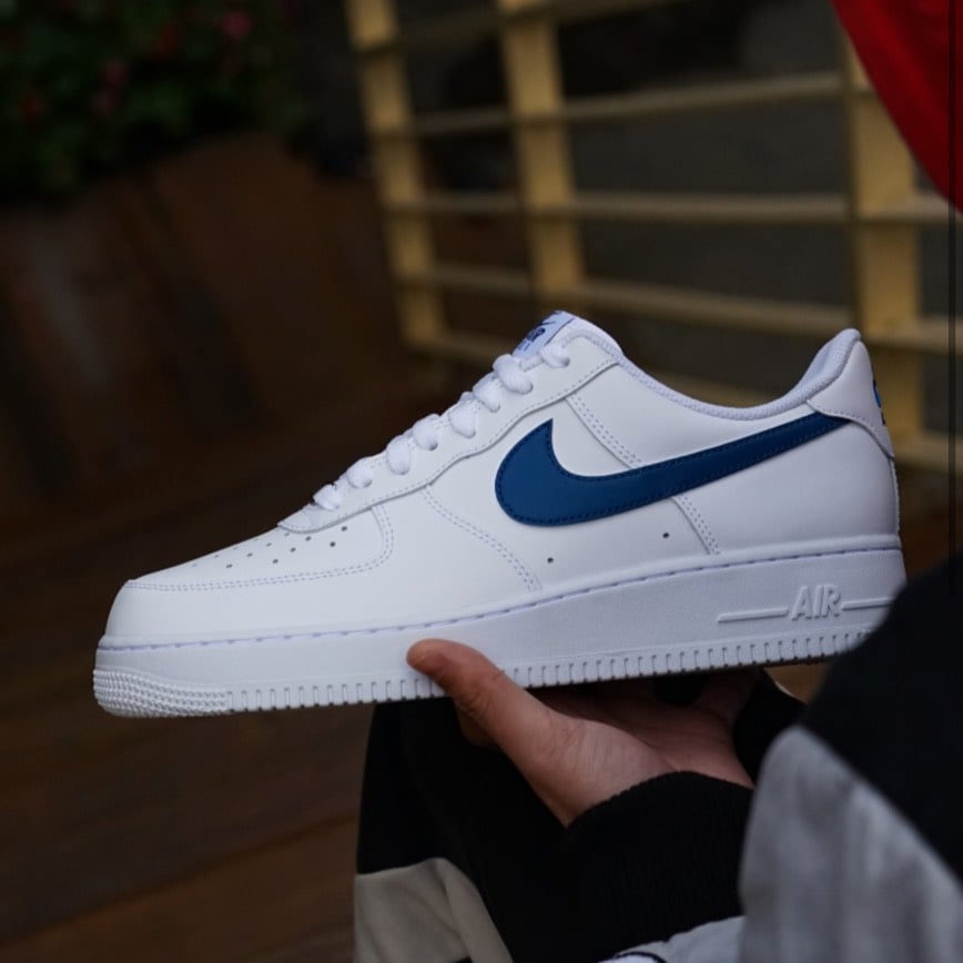 【現貨】NIKE AIR FORCE 1 午夜藍 白藍 男款 ｜FJ4146-123