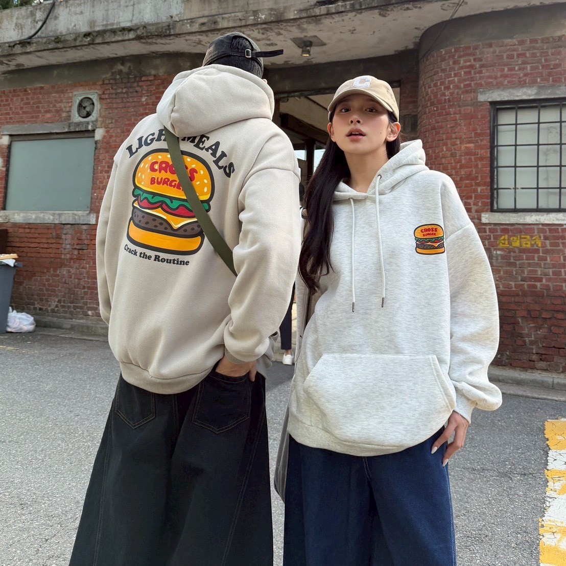 【現貨】CROSS BURGER印花帽T