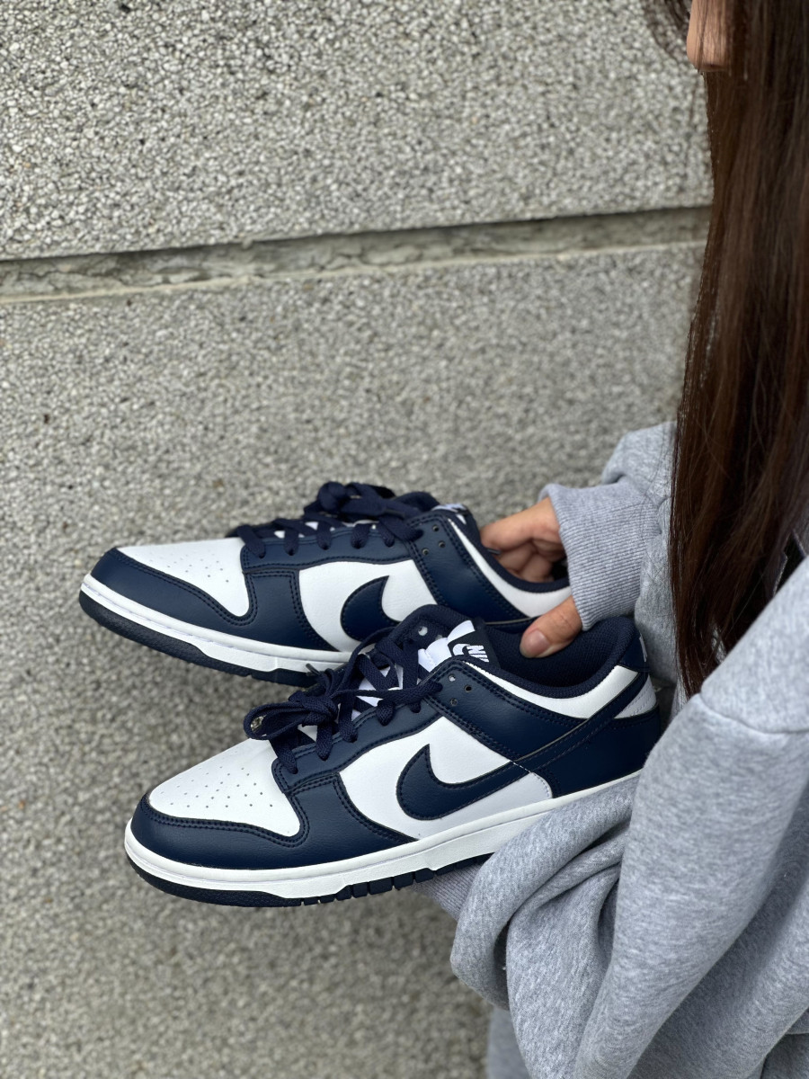 【驚喜補貨】Nike Dunk Low White Midnight Navy 2025 海軍藍｜HF5441-107