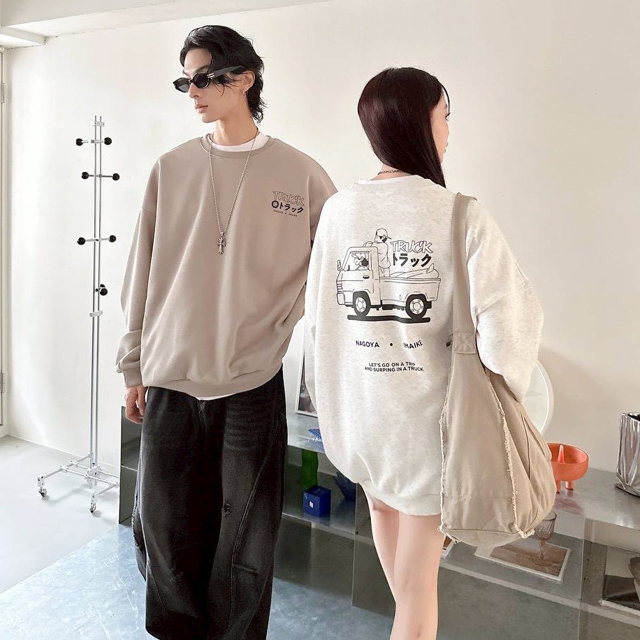 【現貨】TRUCK日本皮卡印花大學T