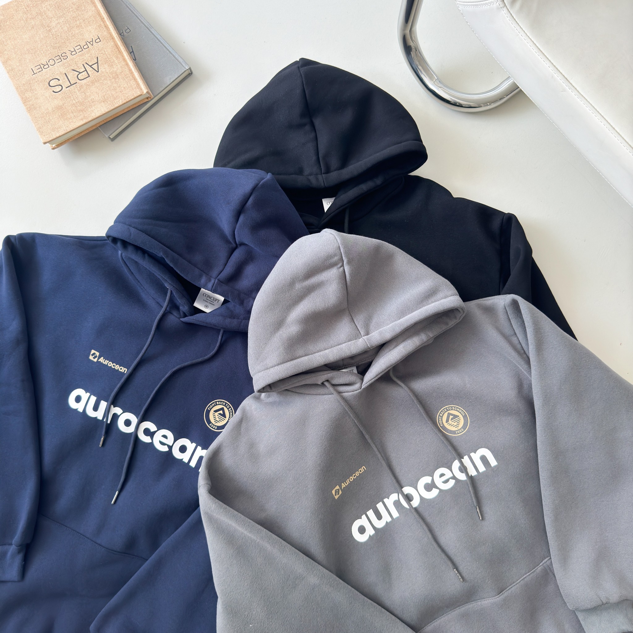 【現貨】aurocean印花帽T