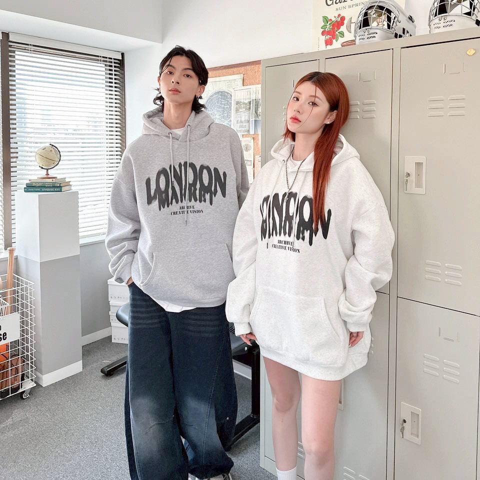 【現貨】LONDON水墨印花帽T