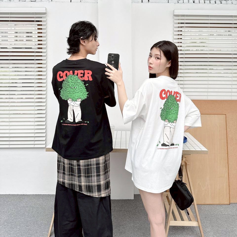 【現貨】COVER草堆男子印花短T