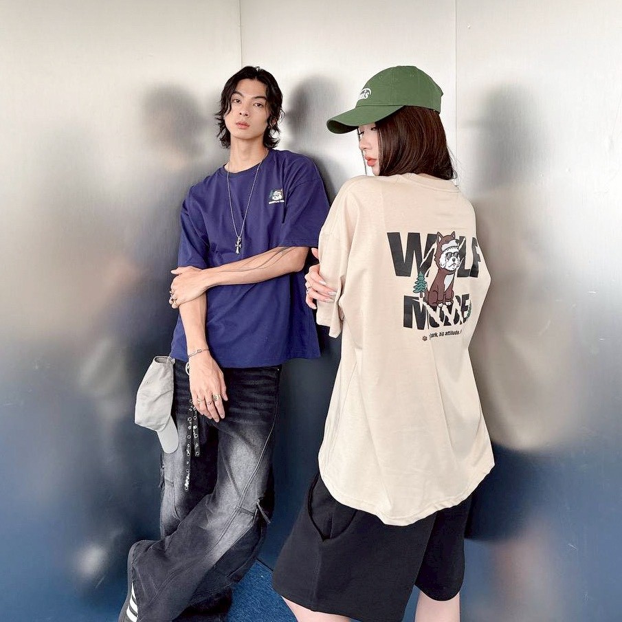 WOLF MODE狼皮馬爾濟斯印花短T