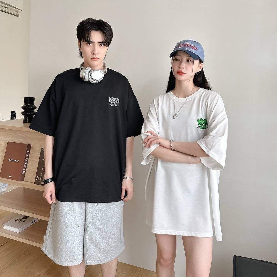 【現貨】BREADCAT貓咪麵包插畫風短T