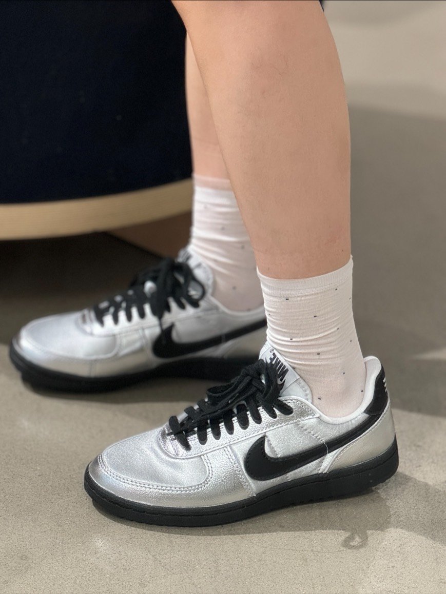 【爆款! 預購】Nike Field General "etallic Silver" W 金屬銀黑女鞋｜HQ7397-001