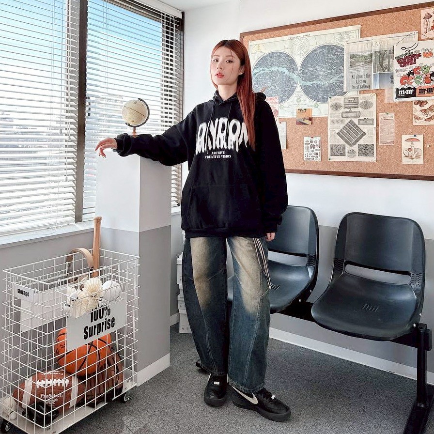 【現貨】LONDON水墨印花帽T