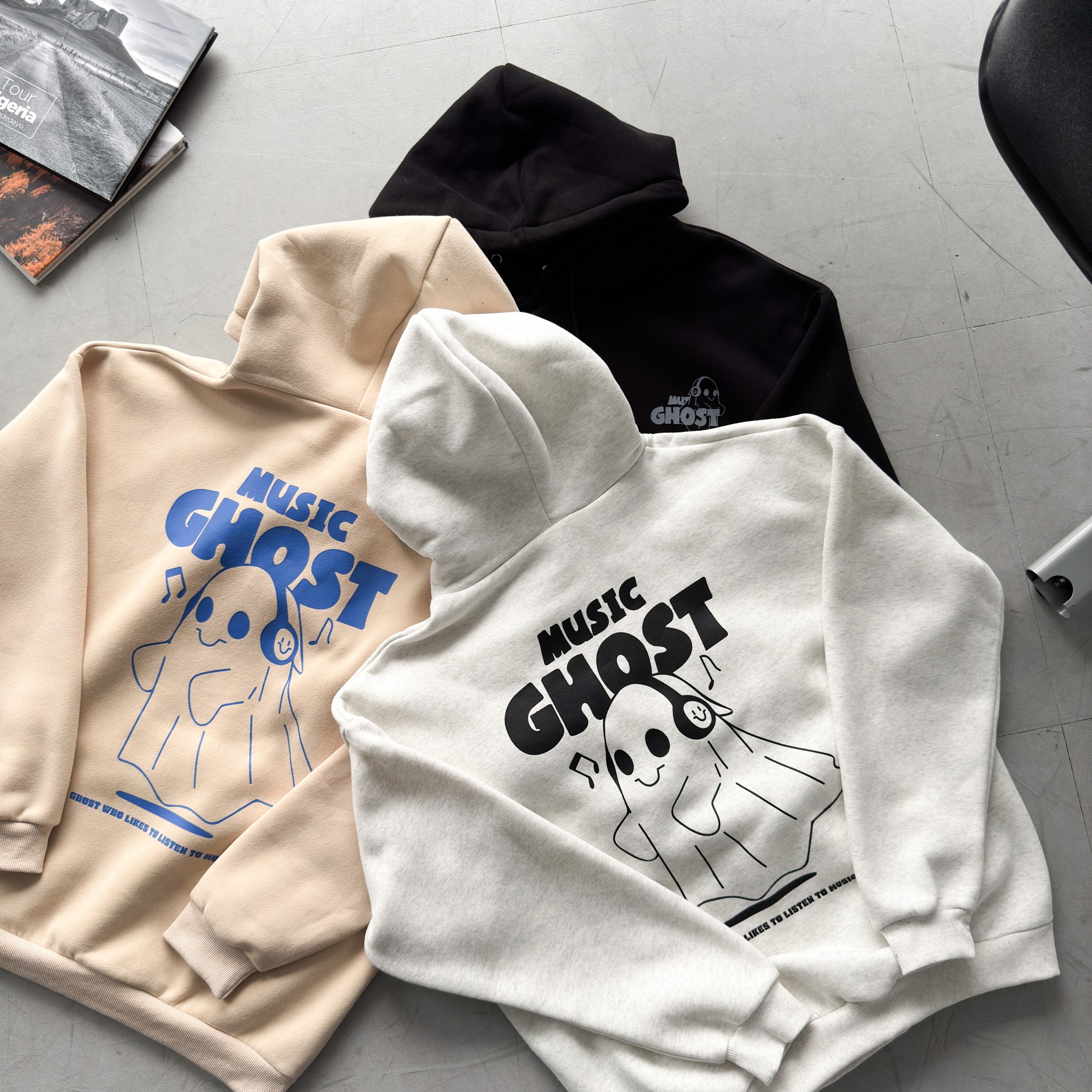 【現貨】GHOST音樂幽靈帽T