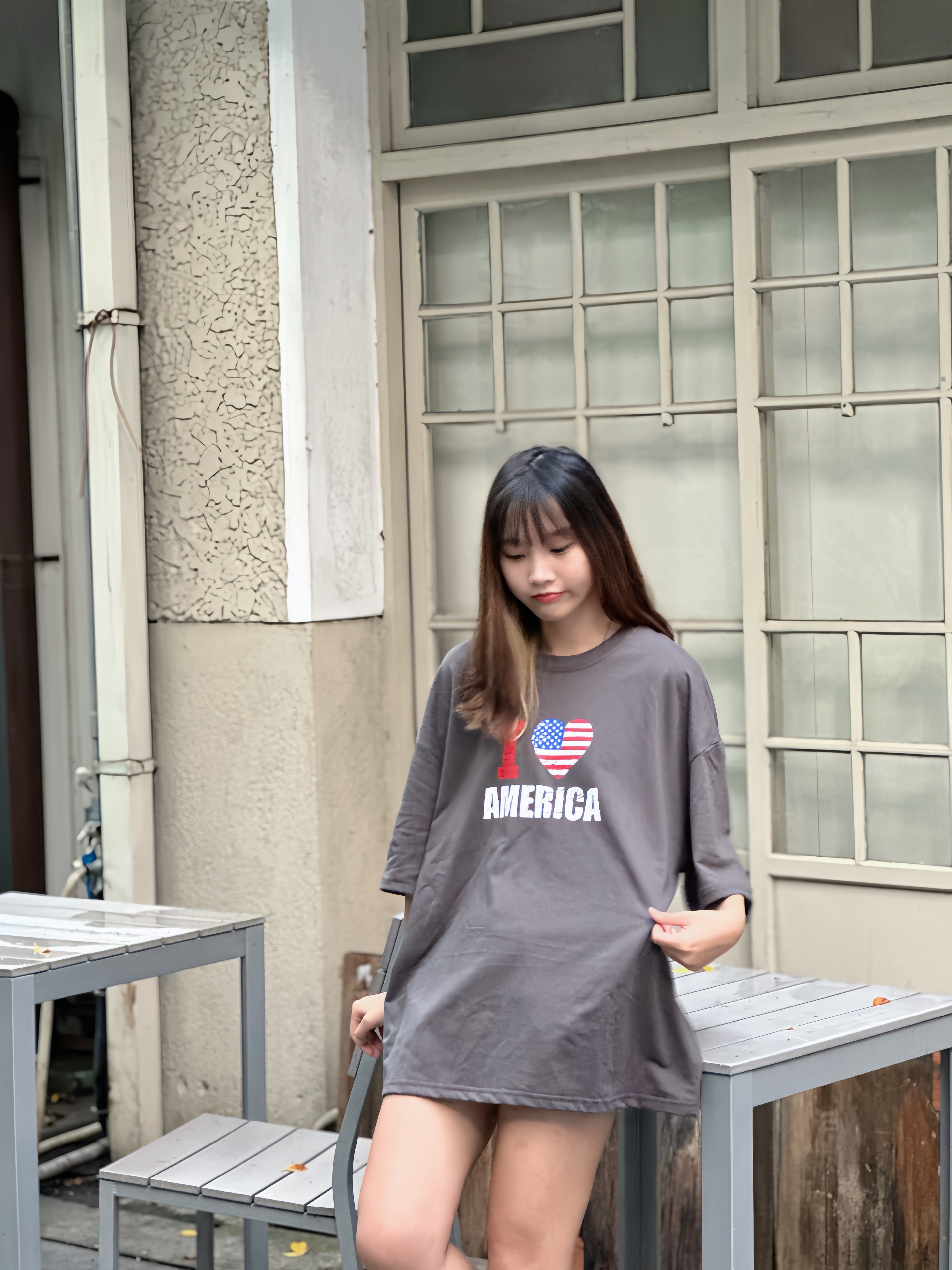 【美式現貨】I LOVE AMERICA短T