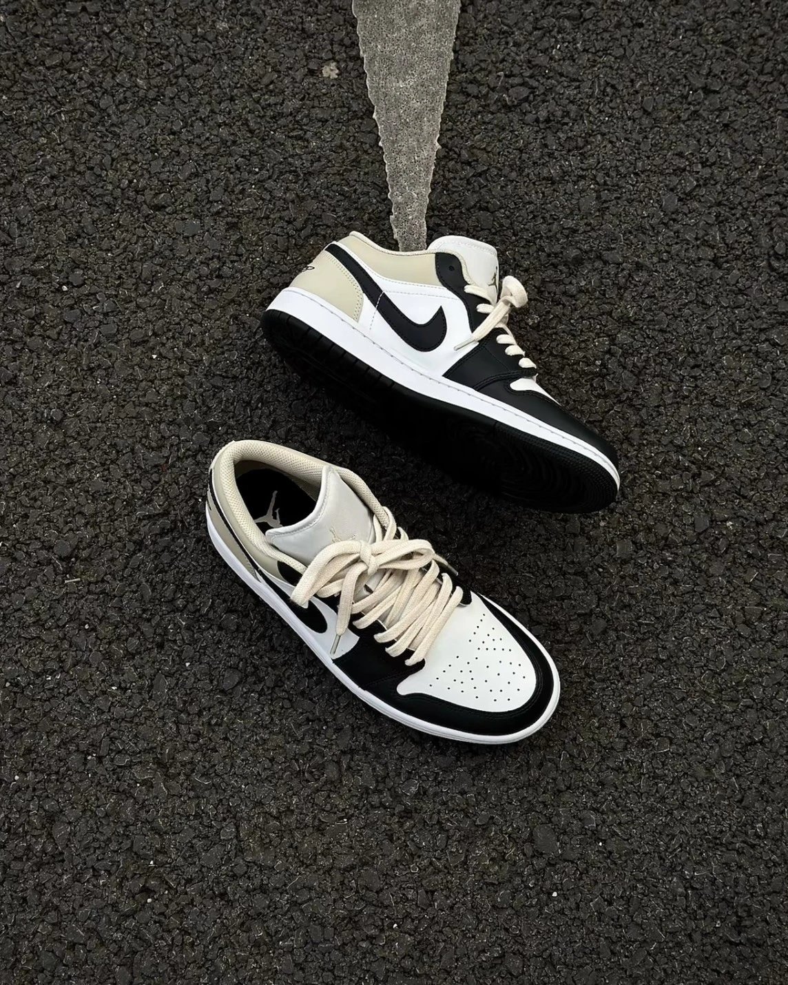 【現貨】Air Jordan 1 Low SE ”Black Toe Rattan“復古卡其｜553558-153