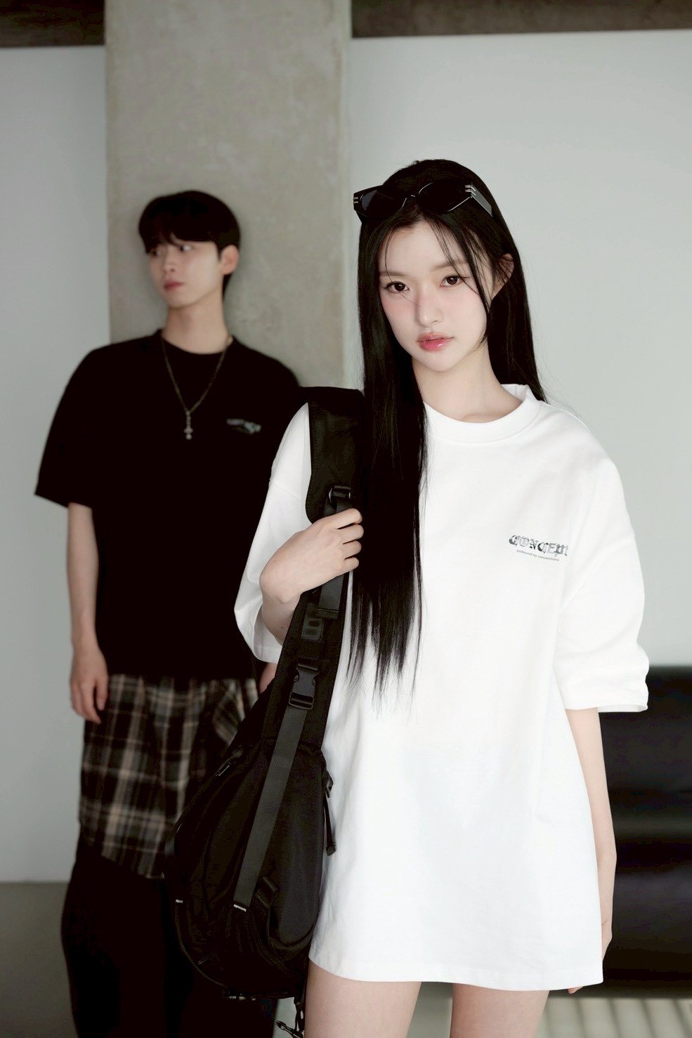 【現貨】迷彩哥德字印花短T