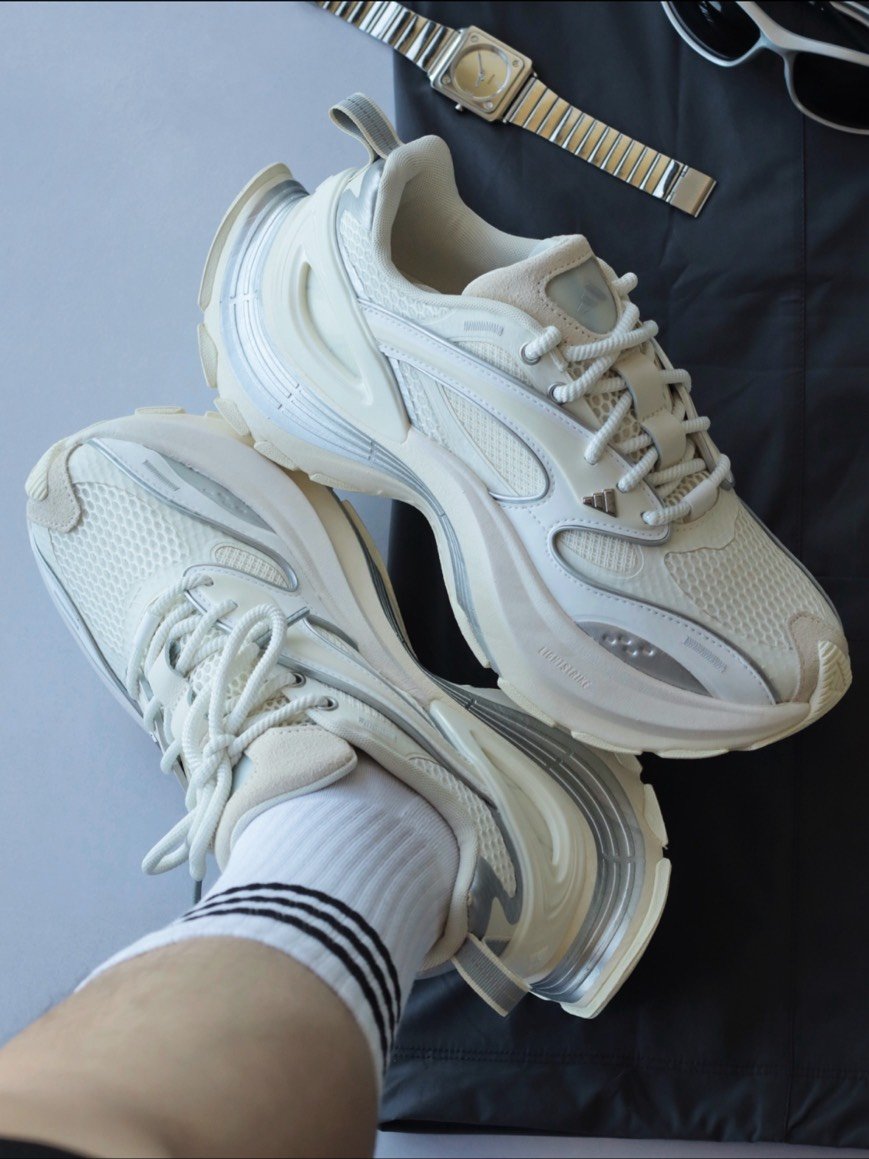 【爆款!新品】ADIDAS XLG SPEED 3.0 復古老爹鞋 白銀｜JS4992