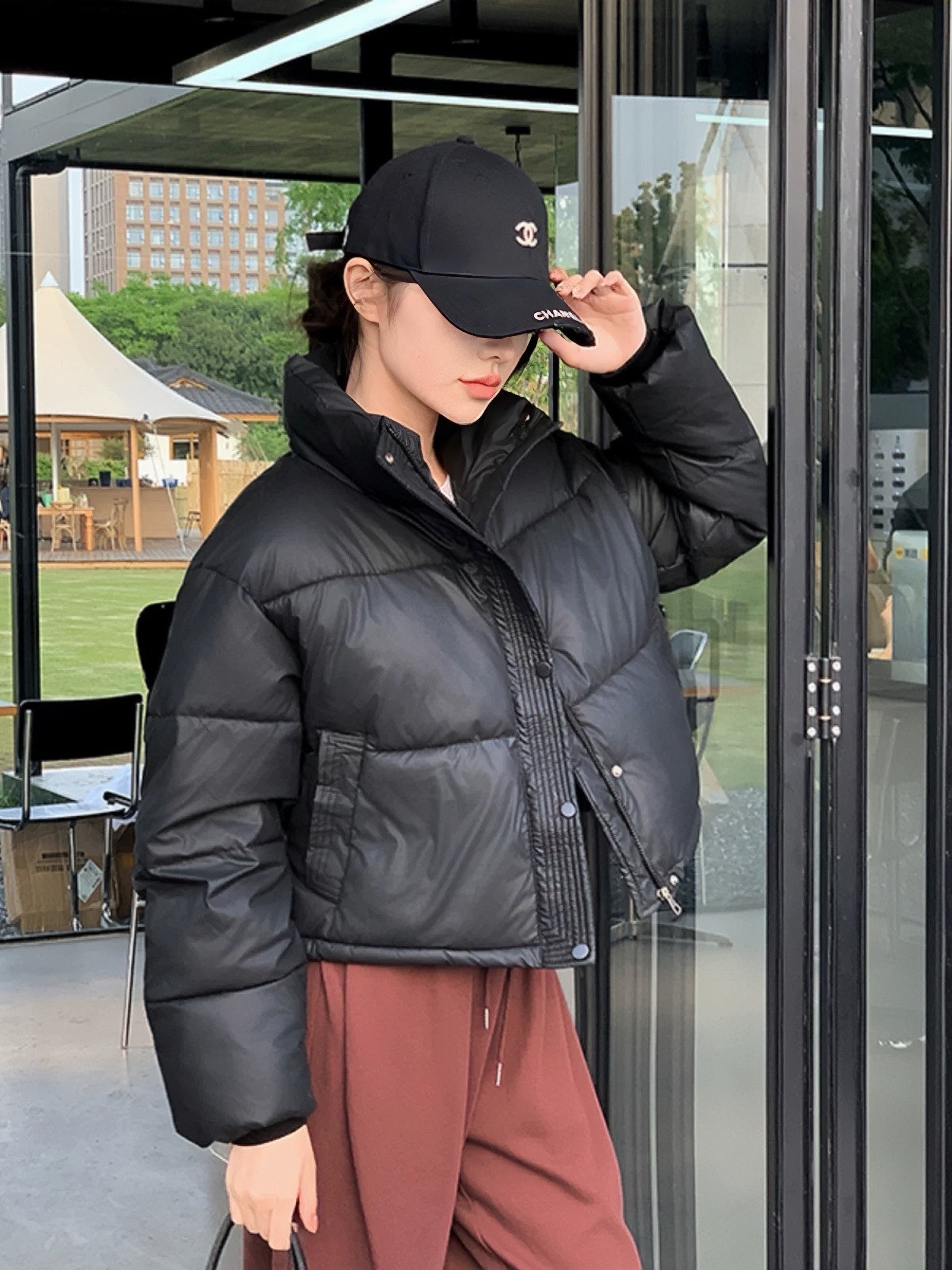 【現貨速發!!!】百搭鋪棉短版外套