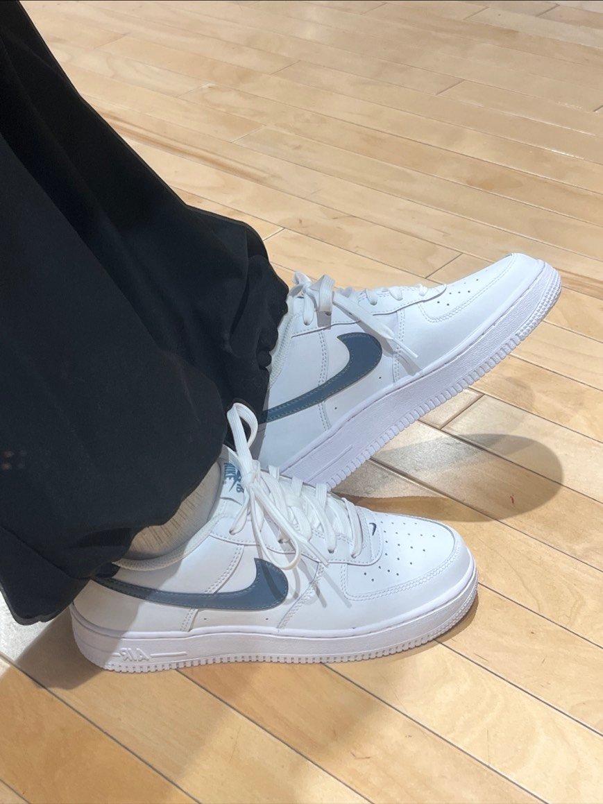 【現貨】Nike Air Force 1 GS 水藍藍勾｜FV5948-121