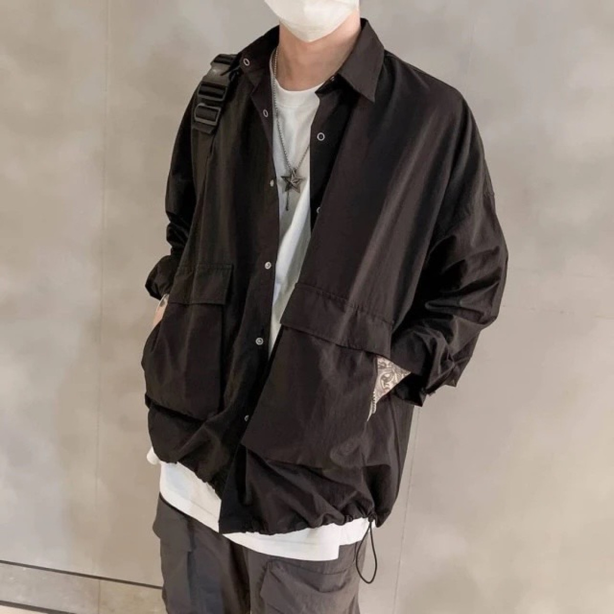 【現貨】機能大口袋防風襯衫式外套