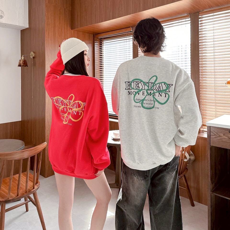 【現貨】HEYDAY發泡花朵大學T