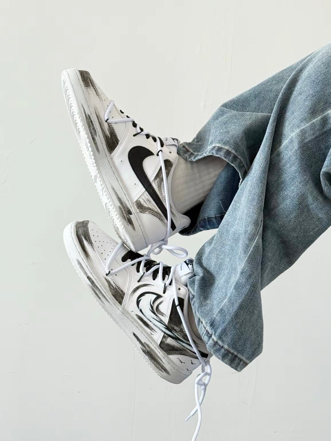 【訂製款】 Court Vision 1 刷痕幻影