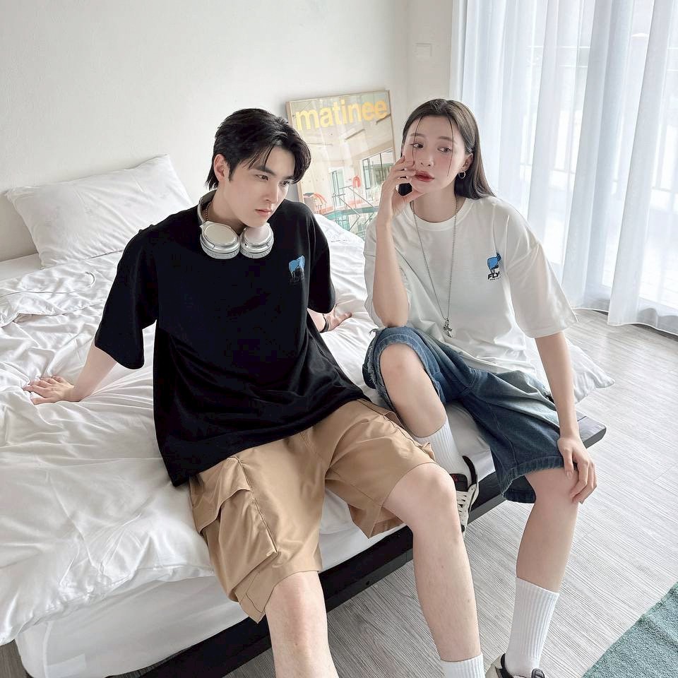 【現貨】FLYCAT袋子貓塗鴉短T