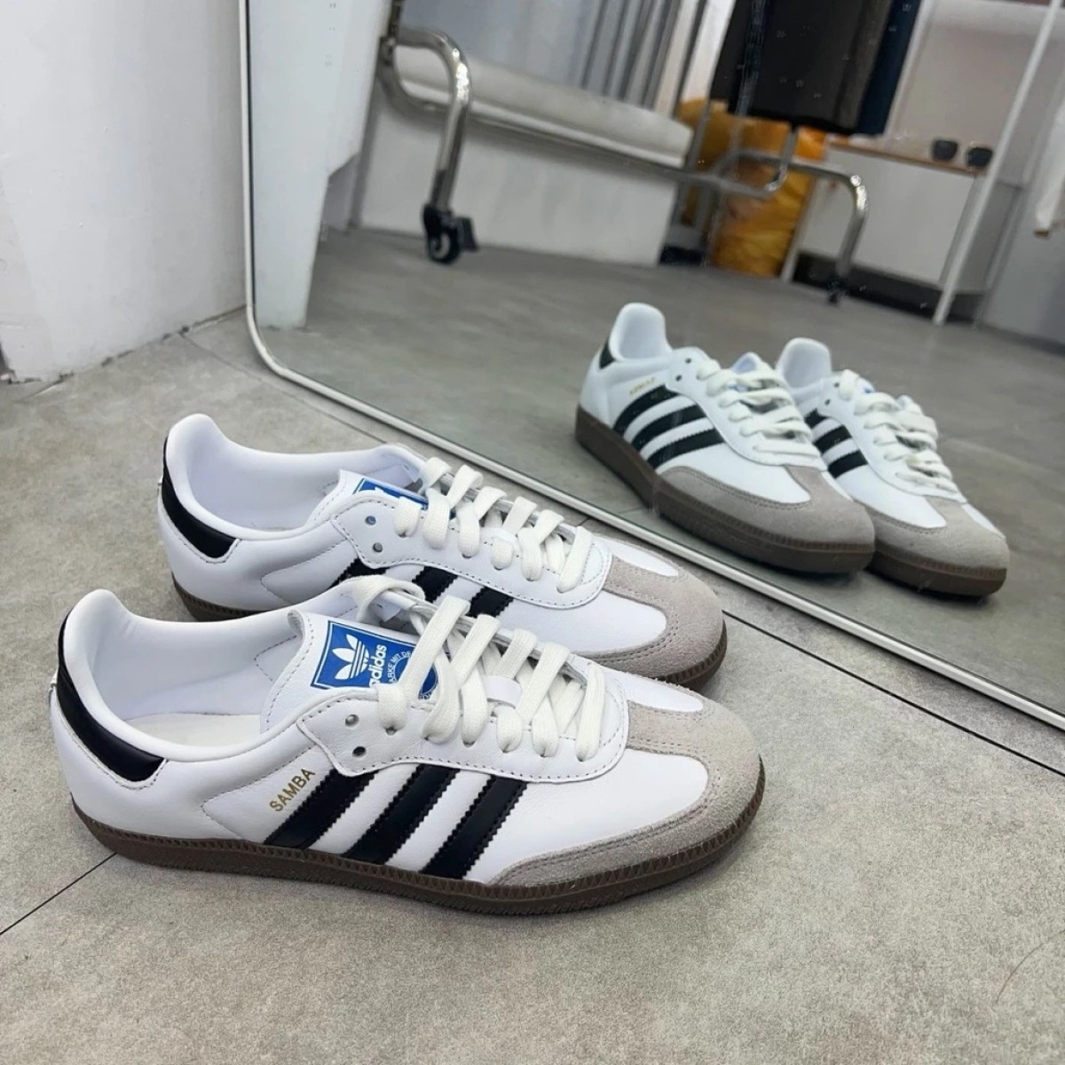 【現貨】ADIDAS ORIGINALS SAMBA OG 森巴 白｜B75806