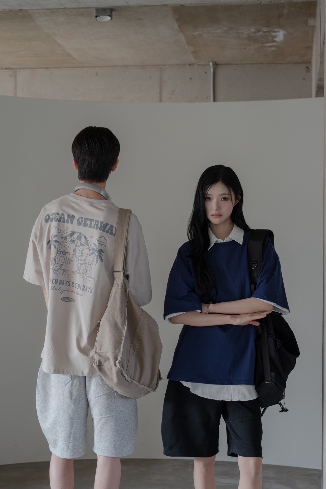 【現貨】陽光海岸雪糕甜筒印花短T