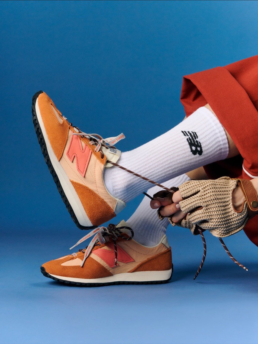 【限量色!新品】New Balance NB 471 夕暮橘 復古休閒鞋｜U471AN