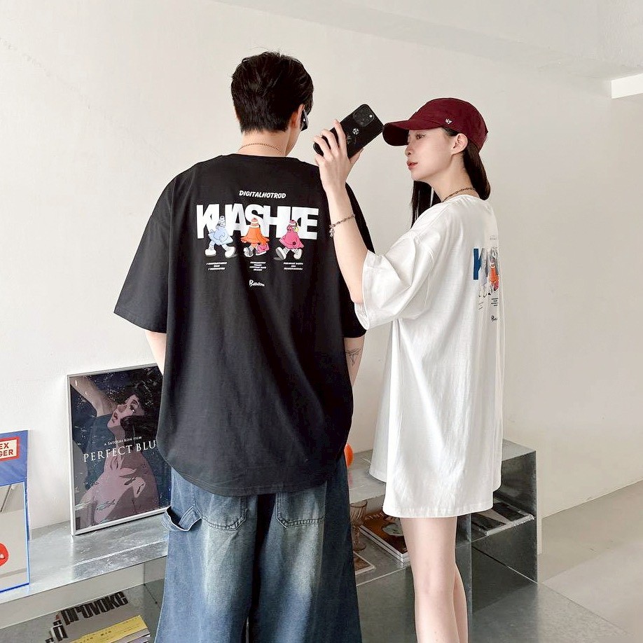 【現貨】Q萌三角錐印花短T