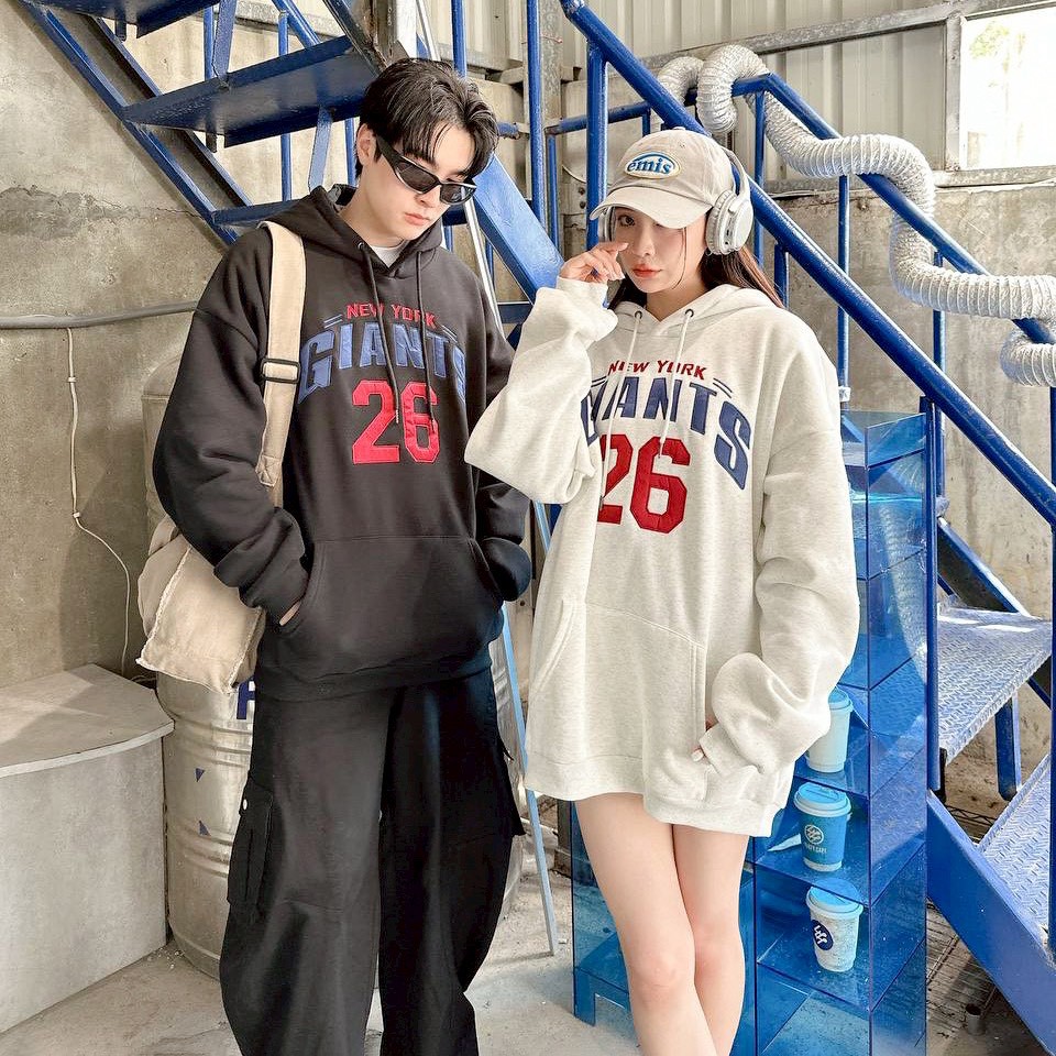 【現貨】GIANTS 26刺繡帽T