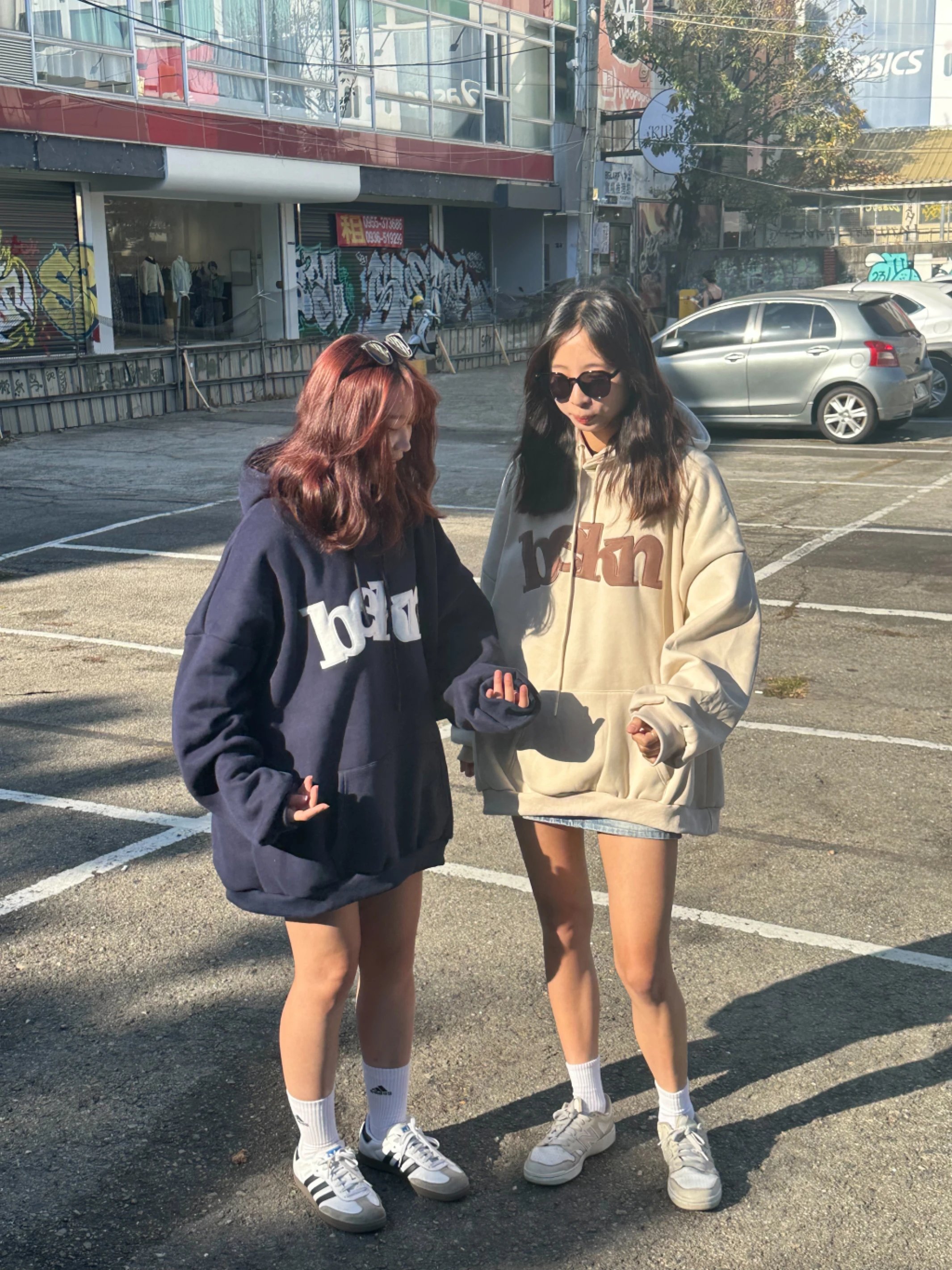 【現貨】BEHN刺繡刷毛帽T